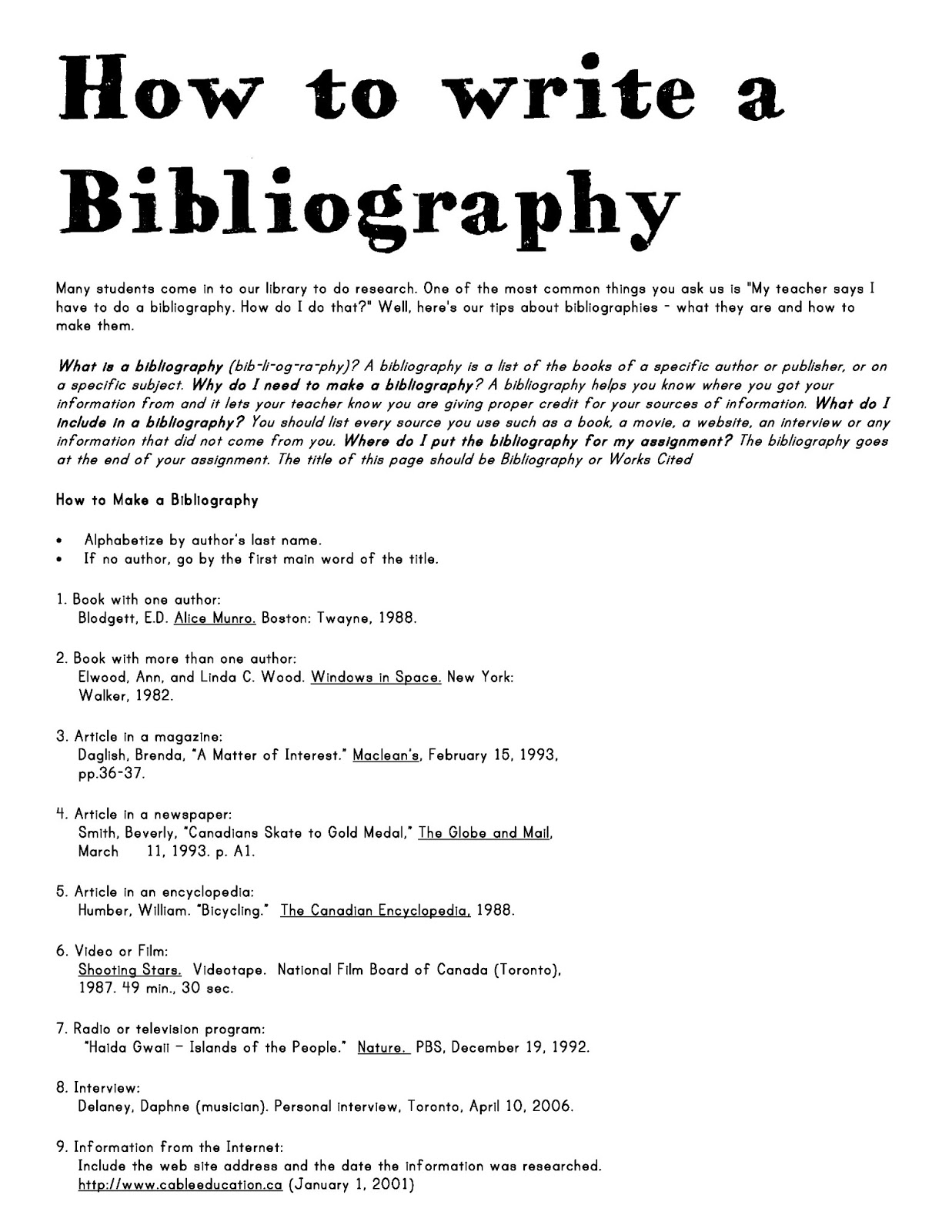 bibliographic essay vs literature review